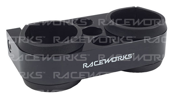 Raceworks twin pump bracket (Pierberg, Walbro)